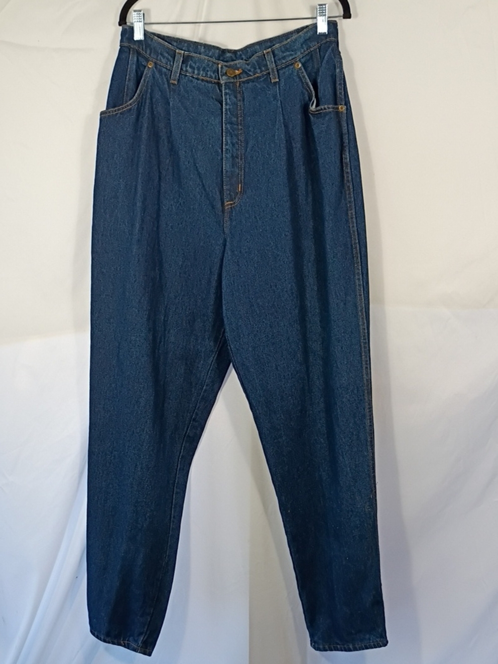NWT Vintage Jcpenney Hunt Club Mom Jeans Womens Size 16 Tall Dark Wash Denim